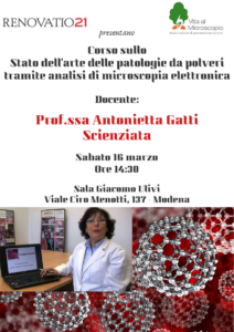Corso sullo Stato dell’arte delle patologie da polveri Antonietta Gatti
